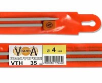 прямые VTH металл  d 4.0 мм 35 см VIZANTIA