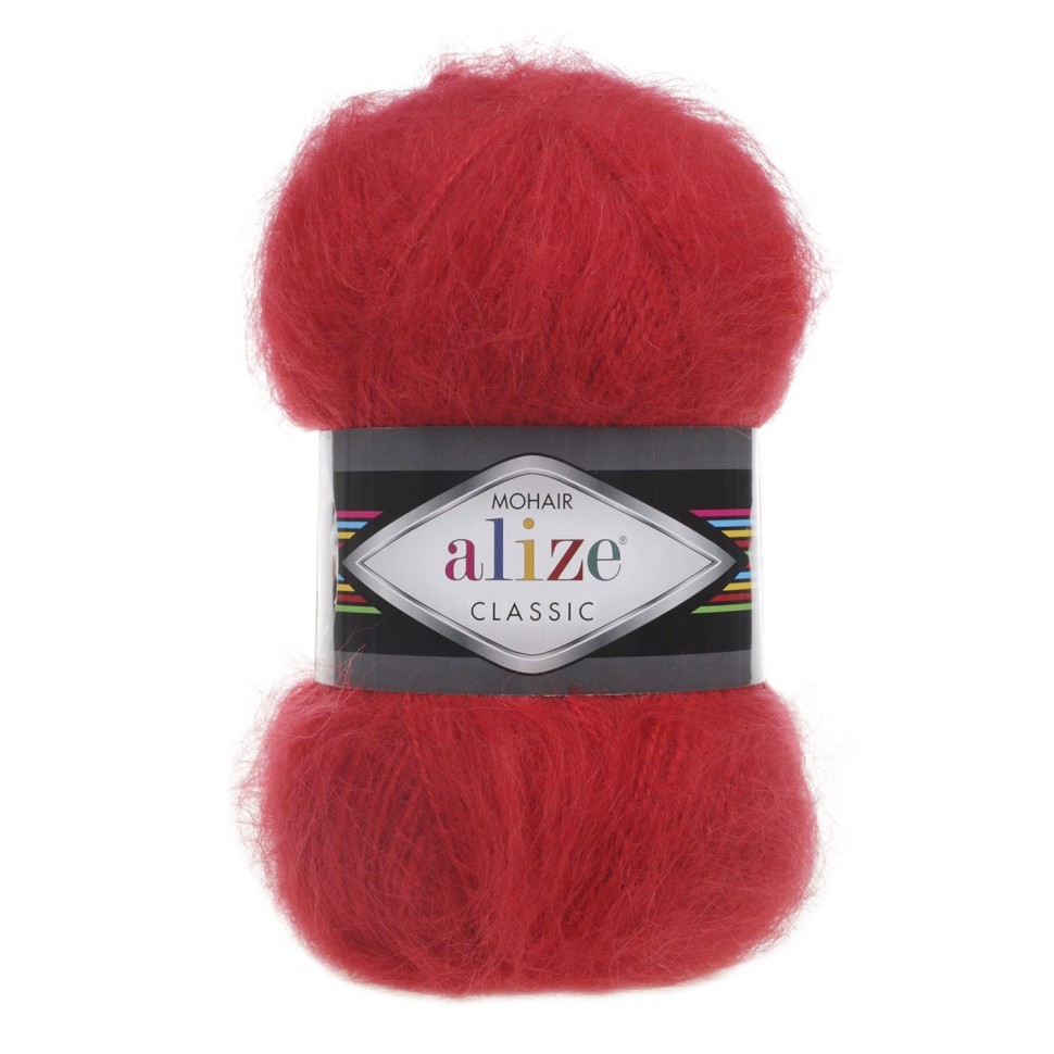 MOHAIR CLASSIC (ALIZE) - 56 (красный)