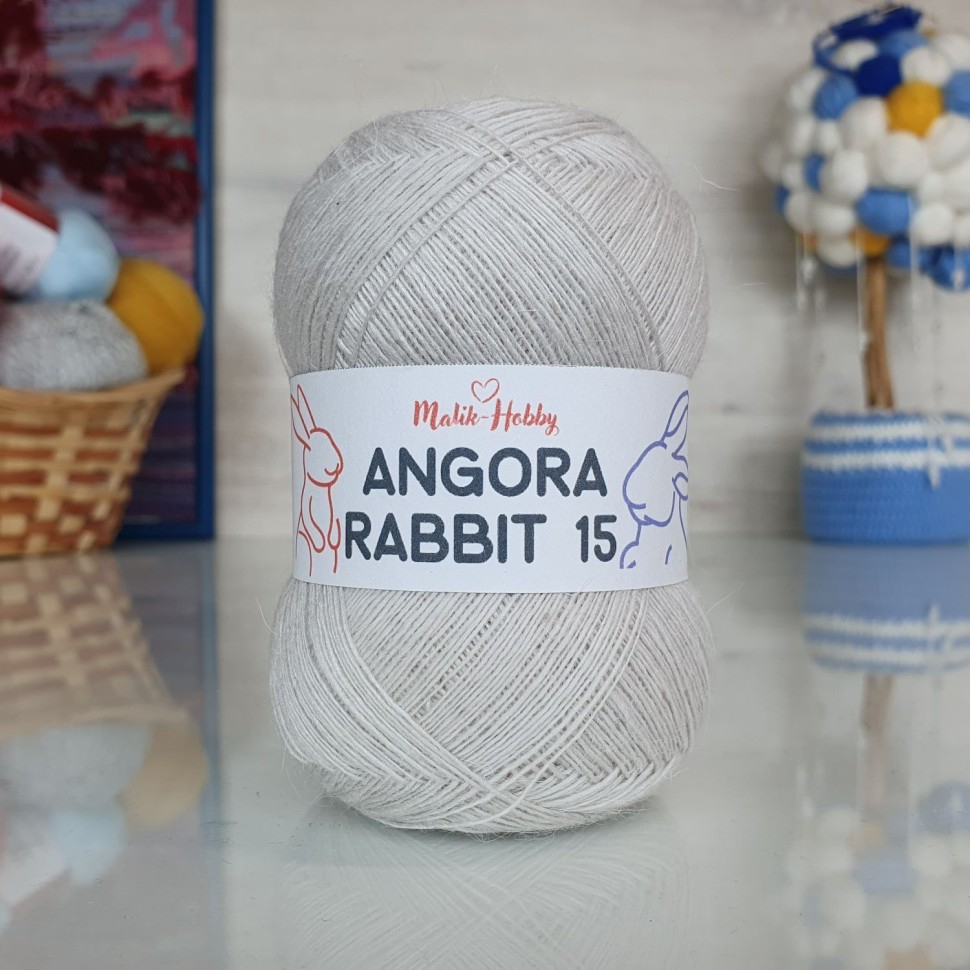 Angora Rabbit 15 - 106 (св.серый)