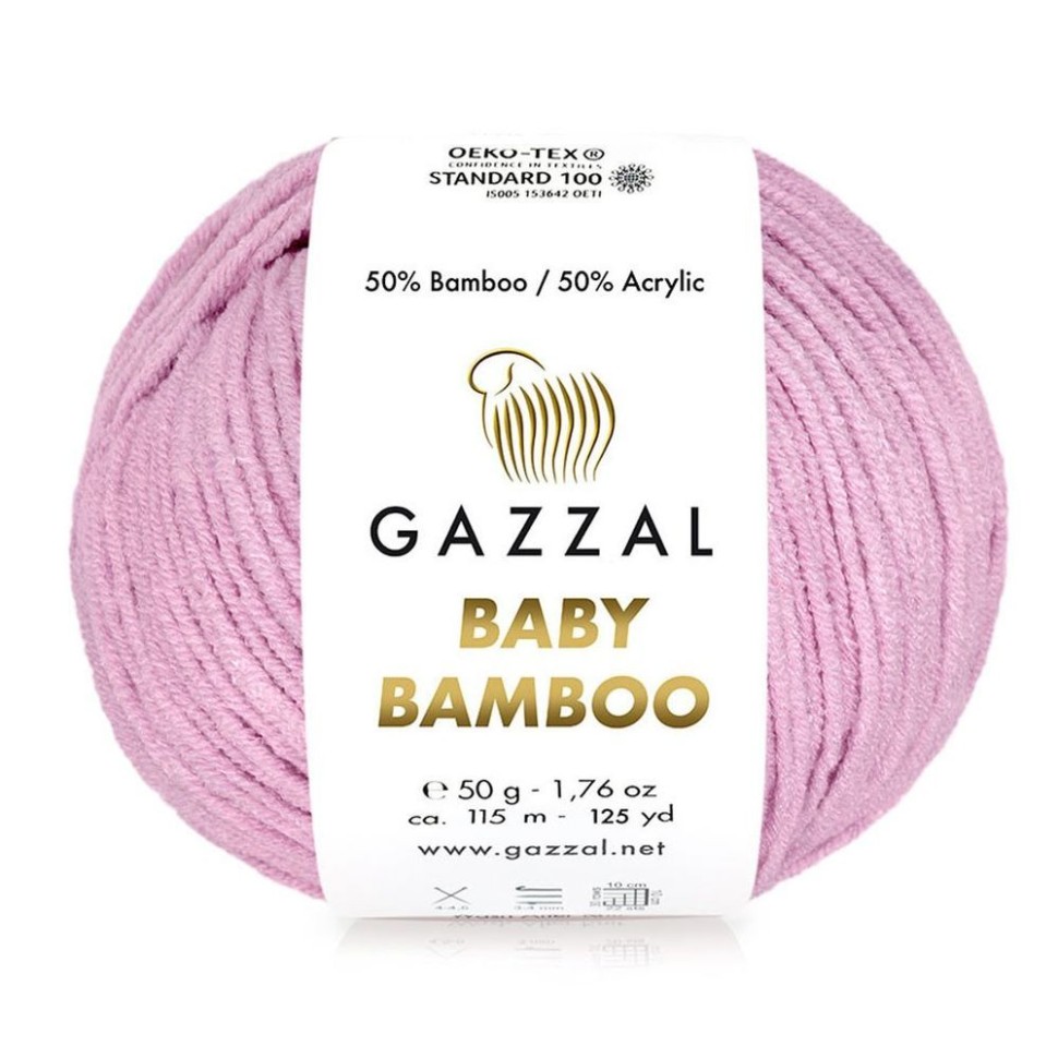 Baby Bamboo, Gazzal - 95217 (розовый)