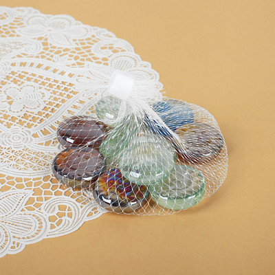 Декор стекло "Солнышко" (250 гр, 10 шт) d-3 см, микс Декор стекло "Солнышко" (250 гр, 10 шт) d-3 см, микс