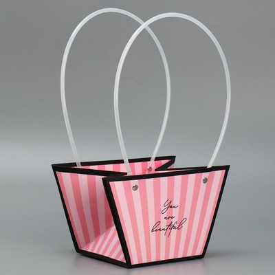 Пакет для цветов «Нежность», 20 х 12 х 20 см Пакет для цветов «Нежность», 20 х 12 х 20 см