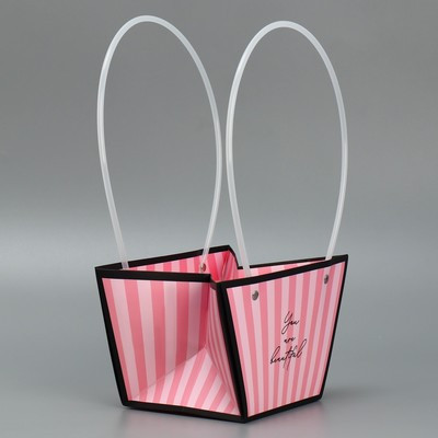 Пакет для цветов «Нежность», 20 х 12 х 20 см Пакет для цветов «Нежность», 20 х 12 х 20 см