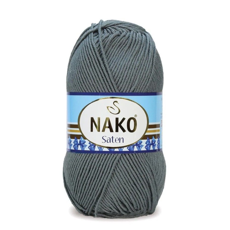 Saten 100гр. (Nako) - 1977 (серый)