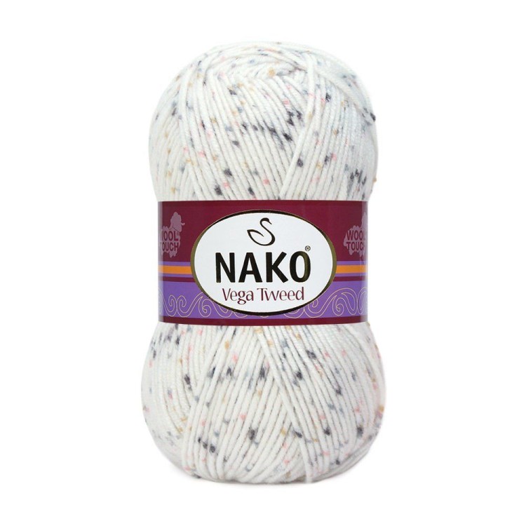 Vega Tweed, Nako - 31752 (белый)