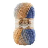 ANGORA GOLD BATIK - 7914 (бежевый/т.голубой)