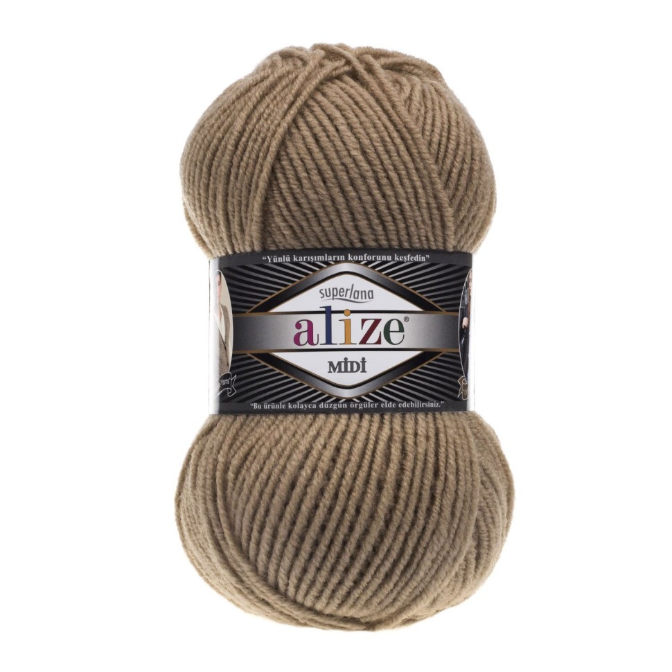 SUPERLANA MIDI - 466 (тем.бежевый)