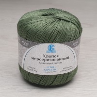 Хлопок Мерсеризованный (Камтекс) - 294 (хаки)