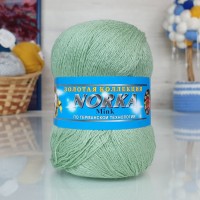 Норка - 841 (нежно-зелены)