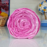 Вискоза цветная (для валяния) - 1437 (розовый мультиколор)