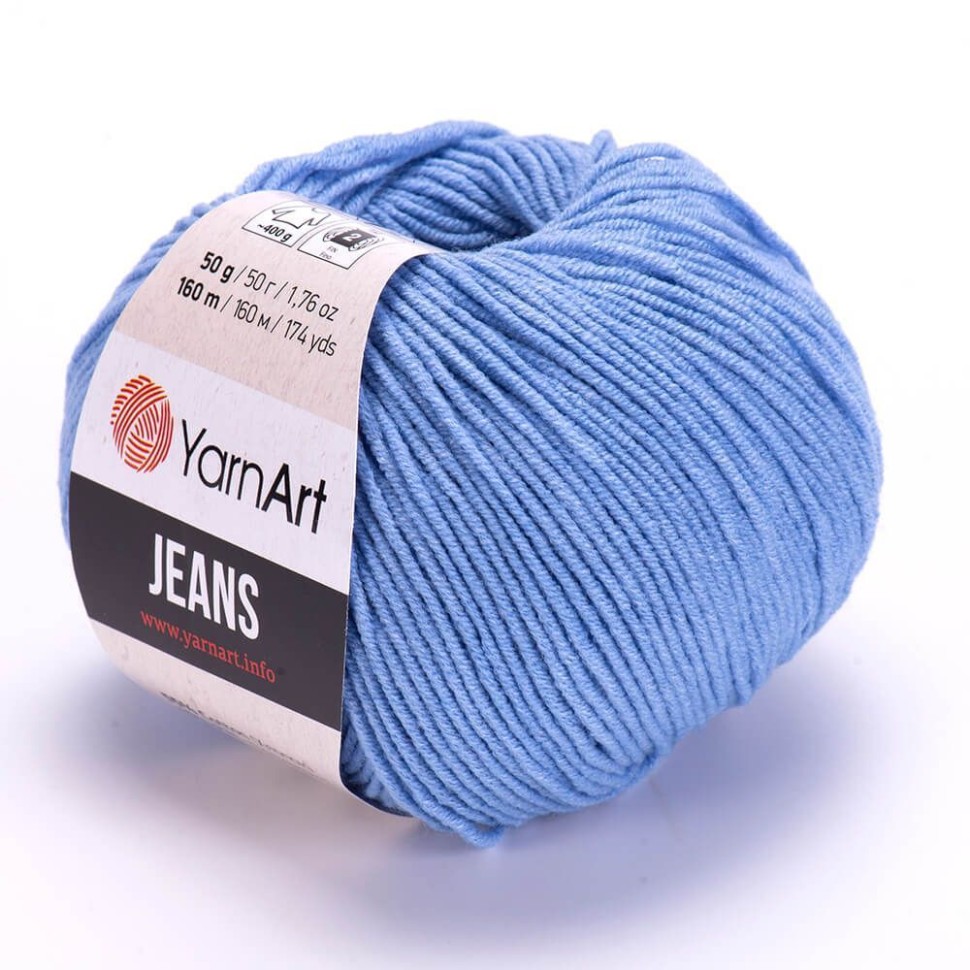 Пряжа Jeans (YarnArt) - 15 (голубой)