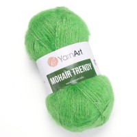 Mohair Trendy YarnArt - 137 (яр.салат)