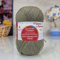 Шотландский твид (ТКФ) - 1453 (хаки меланж)
