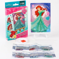 Вышивка алмазная для детей, 16 х 10,5 х 2 см "Самой красивой Ариэль", Принцессы