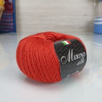 Мерино силк 50 (Сеам) - 21 (красная глина)