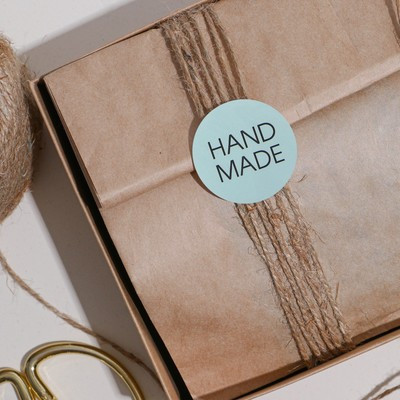 Наклейки Hand Made , 9 × 16 см (10 шт.)