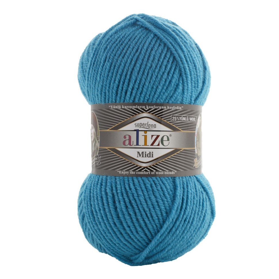 SUPERLANA MIDI - 484 (гол.бирюза)