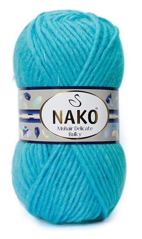 Mohair Delicate Bulky (Нако) - 6456 (голубая бирюза)