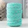 Шнур полипропиленовый вязаный 3 мм / 50 м (цветной) МИКС Шнур полипропиленовый вязаный 3 мм / 50 м (цветной) МИКС