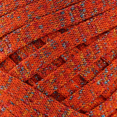 Шнур Риббон с люрексом 85м/170±5 гр (Рябина, люрекс: Радуга) Шнур Риббон с люрексом 85м/170±5 гр (Рябина, люрекс: Радуга)