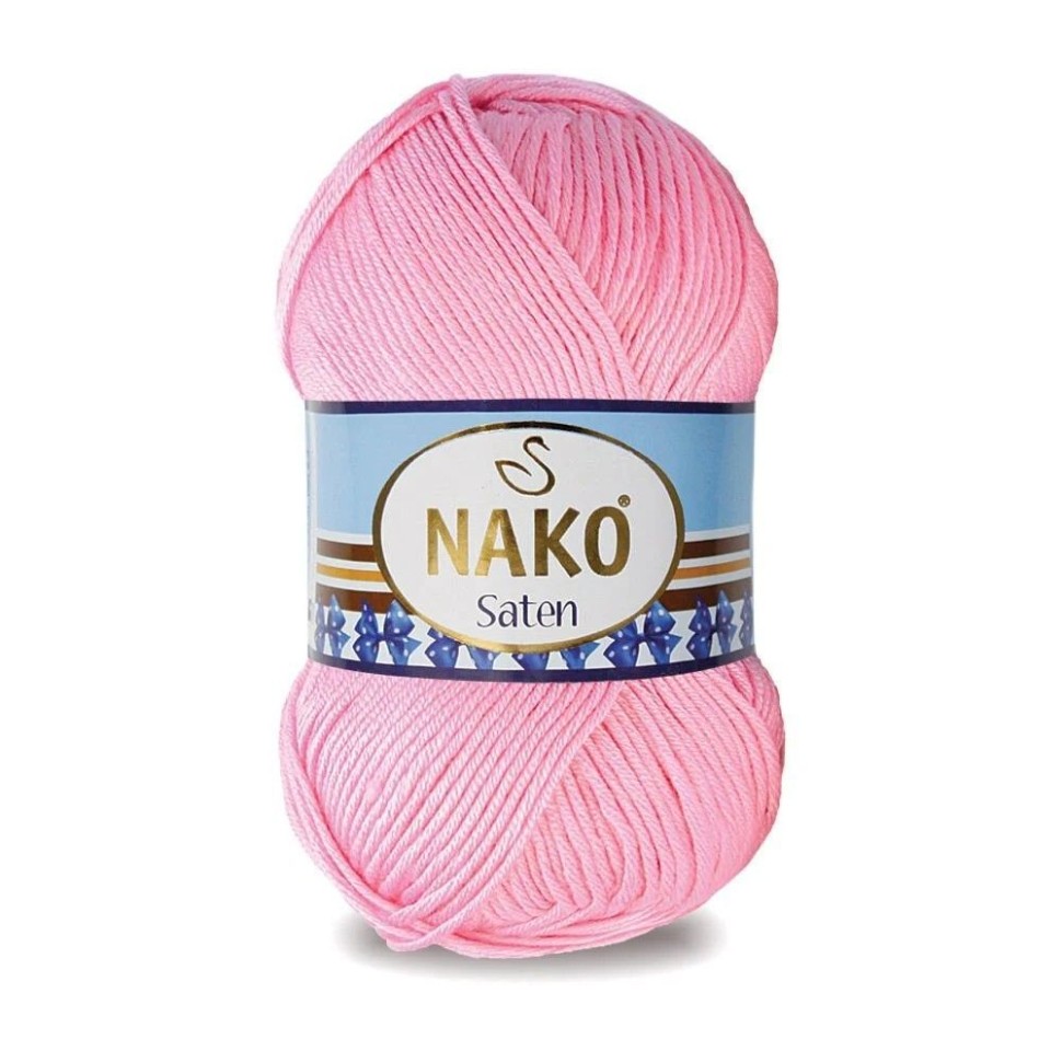 Saten 100гр. (Nako) - 229 (розовый)