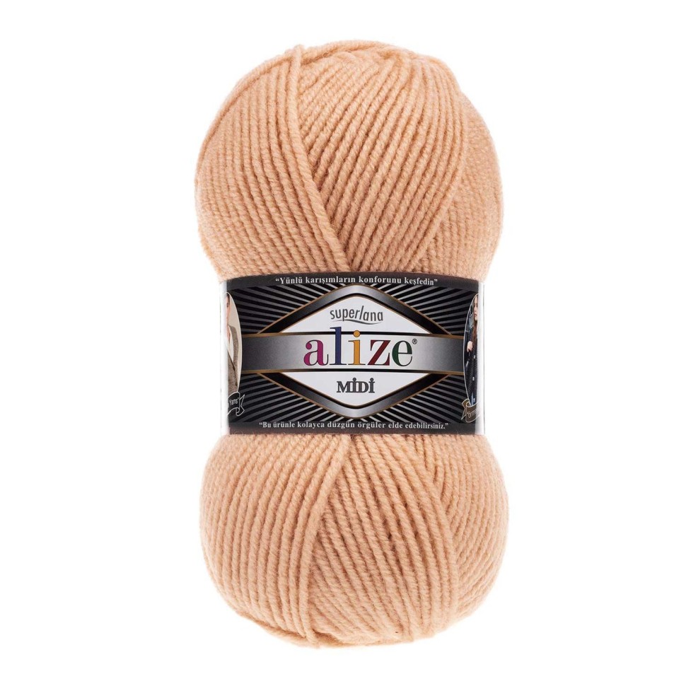 SUPERLANA MIDI - 502 (персик)
