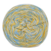 Акрил меланж (Рассказовская) - 12 (лимон/голуб/белый)