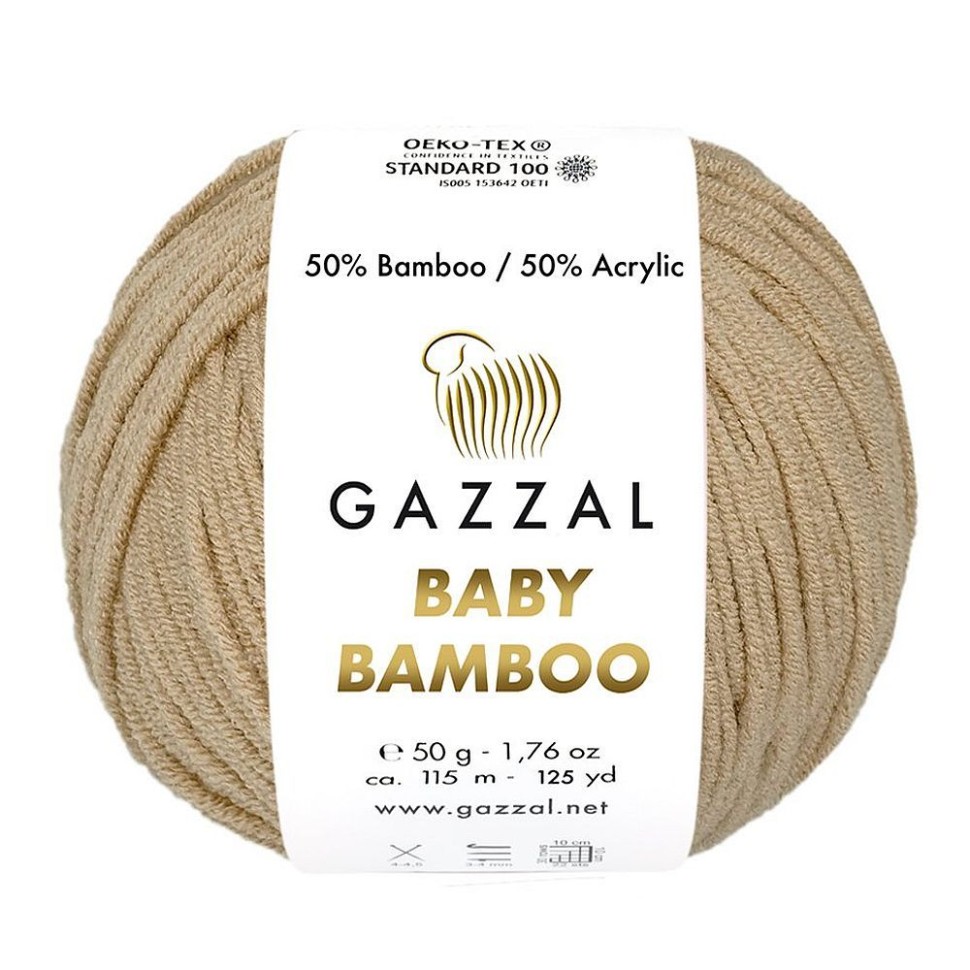 Baby Bamboo, Gazzal - 95237 (бежевый)