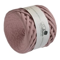 Пряжа Трикотажная - 84 (пыльная роза)