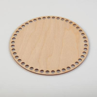 Заготовка для вязания &quot;Круг&quot;, донышко фанера ЭКСПОРТ, 20 см, d=9мм