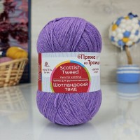 Шотландский твид (ТКФ) - 1458 (фиалка меланж)
