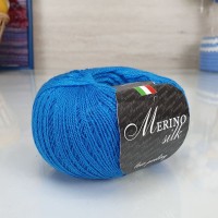 Мерино силк 50 (Сеам) - 25 (гиацинт)