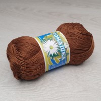 Ромашка (ПНК) - 6512 (коричневый)