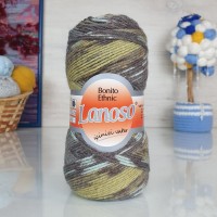 Bonito ethnic Lanoso - 1217 (бежев/мята/горчица)