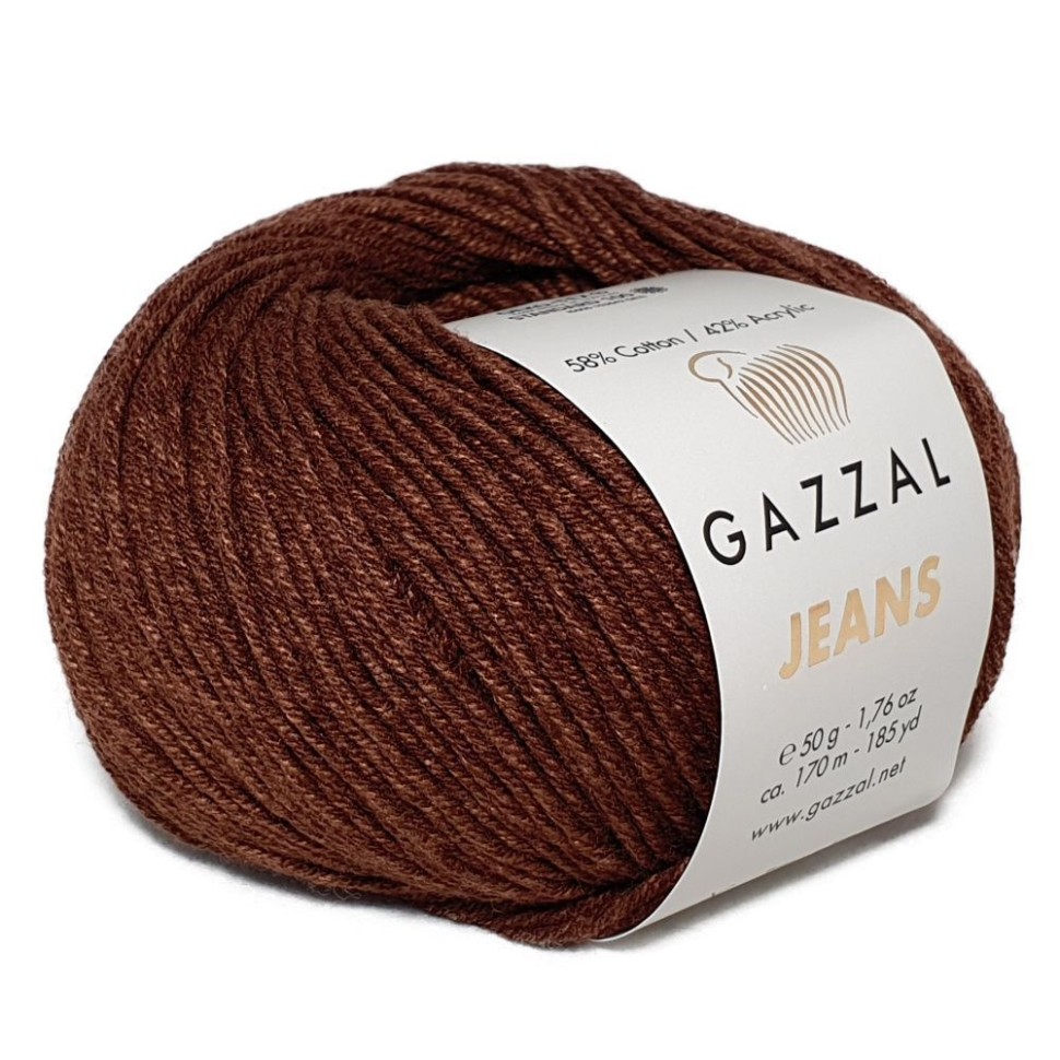 JEANS-GZ (GAZZAL) - 1158 (коричневый)