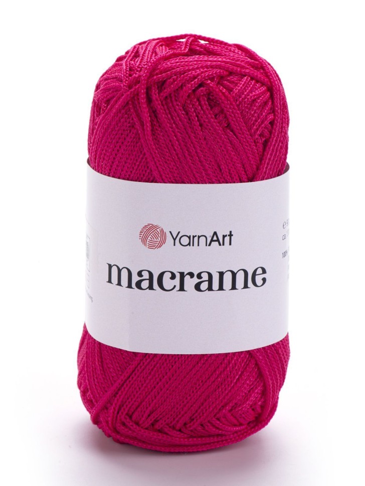 Macrame YarnArt - 163 (красный)