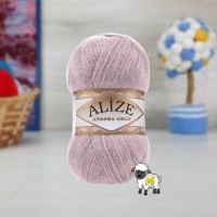 Angora Gold - 163 (серая роза)