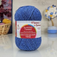 Шотландский твид (ТКФ) - 373 (джинсовый меланж)