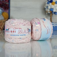 Колибри макси королевские пайетки - 043 (розовый фламинго с крылья стрекозы)