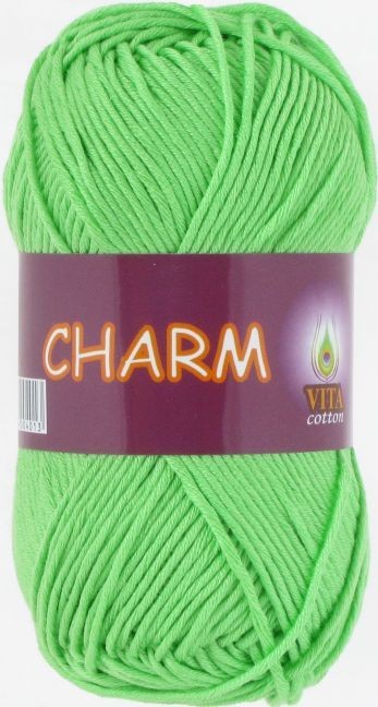 Пряжа CHARM Vita - 4502 (яркая молодая зелень)