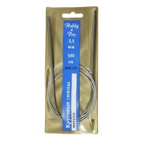 941135 Спицы  круговые металл 100см, 3,5мм Hobby&amp;Pro