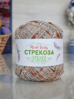 Стрекоза файн - 002 (терракот/бирюза/св.желтый)