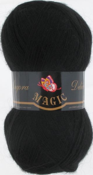 Пряжа Angora Delicate (Magic) 1102  черный