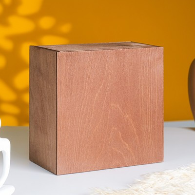 Подарочный пенал "Цветы" 20х20х10 см Подарочный пенал "Цветы" 20х20х10 см