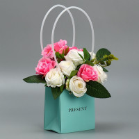 Пакет для цветов Gift, 11.5 х 12 х 8 см