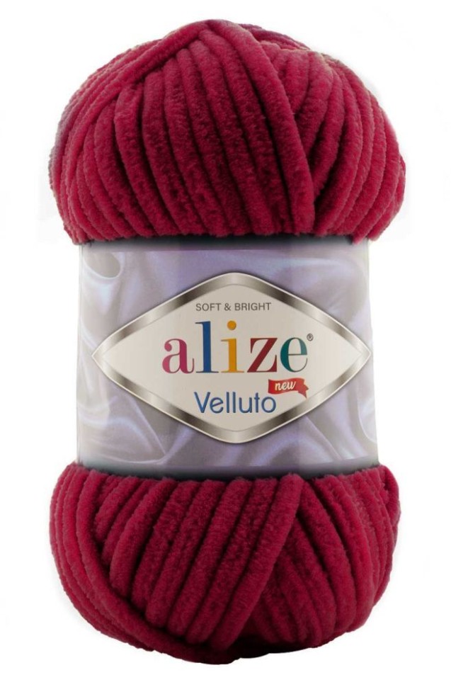 VELLUTO (Alize) - 107 (вишня)