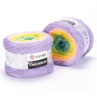 FLOWERS MOONLIGHT - 3285 (св сирень-зел)