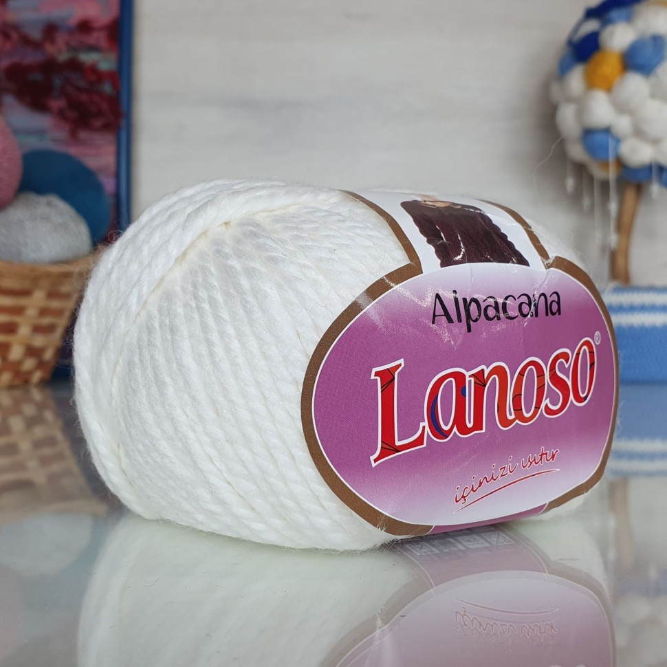 Alpacana Lanoso - 3000 (белый)