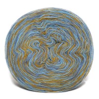 Акрил меланж (Рассказовская) - 17 (горч/серо-голуб/голуб)