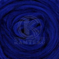 Гребенная лента для валяния (Камтекс) - 019 (василек)